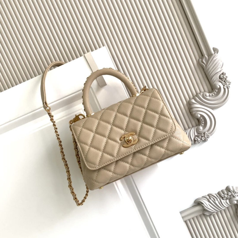 Ch**el top handle bags